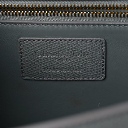 Christian Dior Ultra Matte Grained Calfskin 30 Montaigne Flap Bag Grey 6 of 31