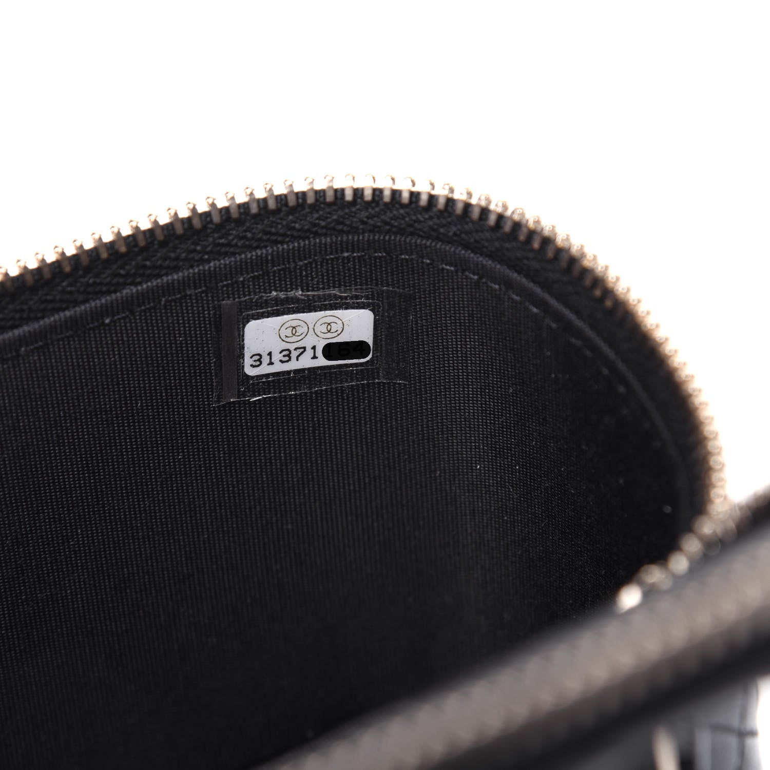 Chanel Lambskin Quilted Top Handle Mini Vanity Case With Chain Black 7 of 11