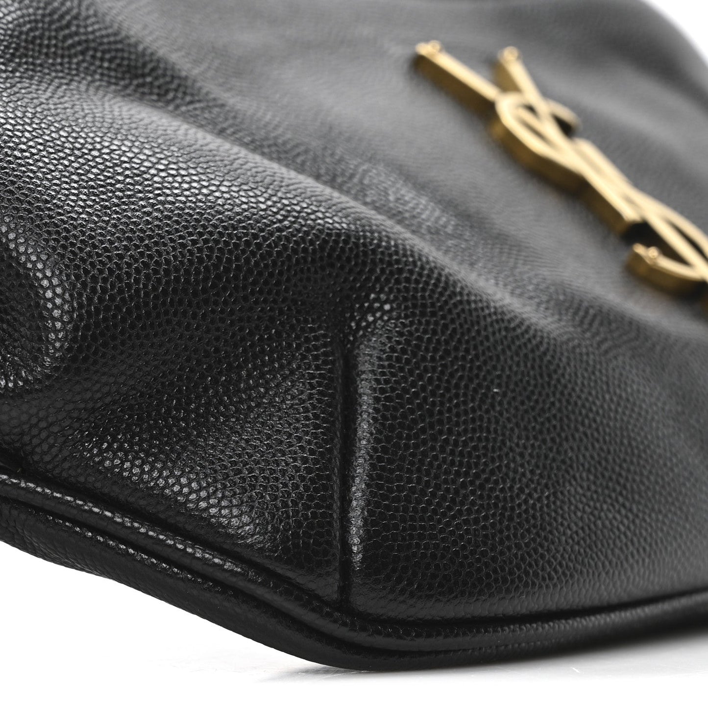 Grain De Poudre Monogram Belt Bag Black