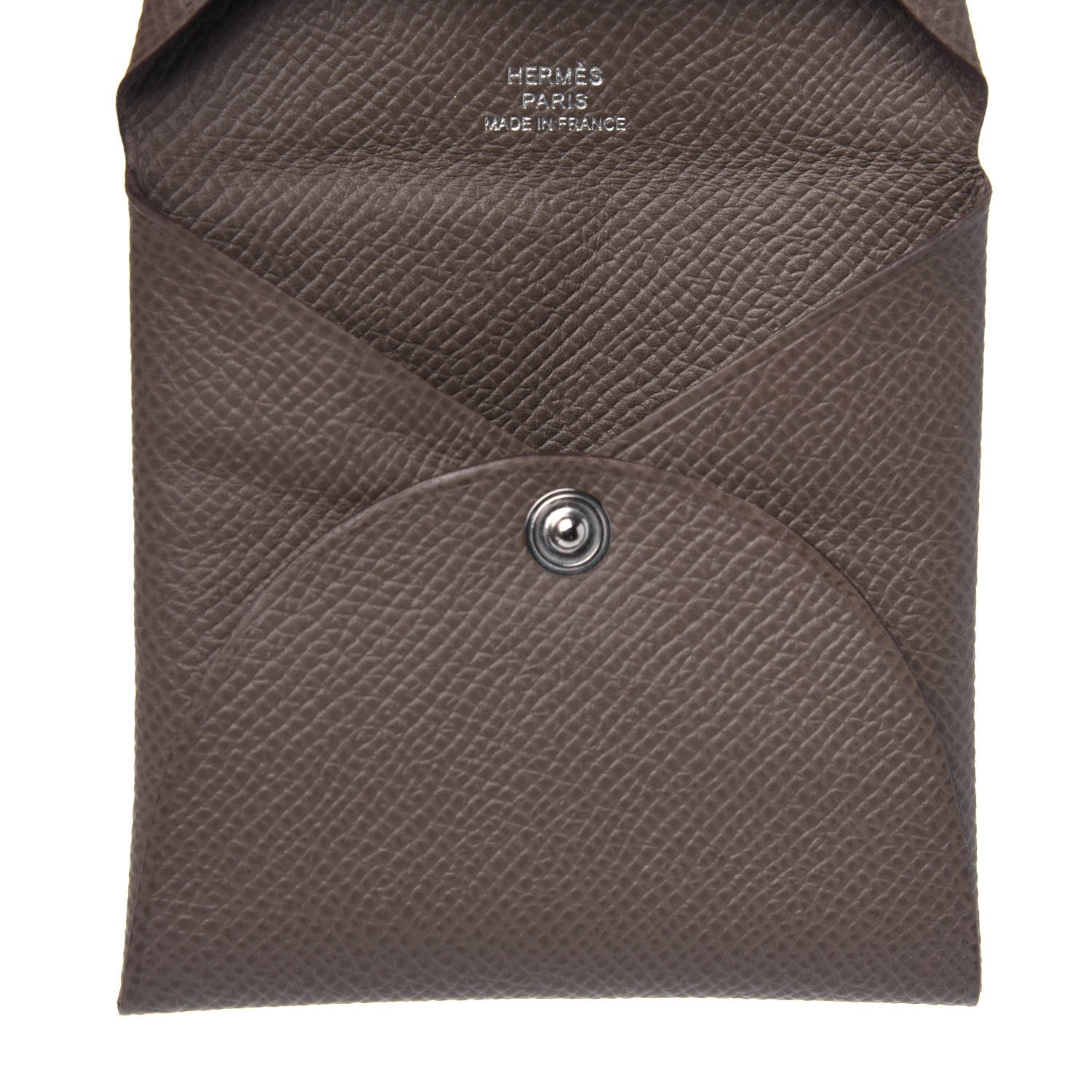 Hermes Epsom Bastia Coin Purse Etoupe 6 of 6