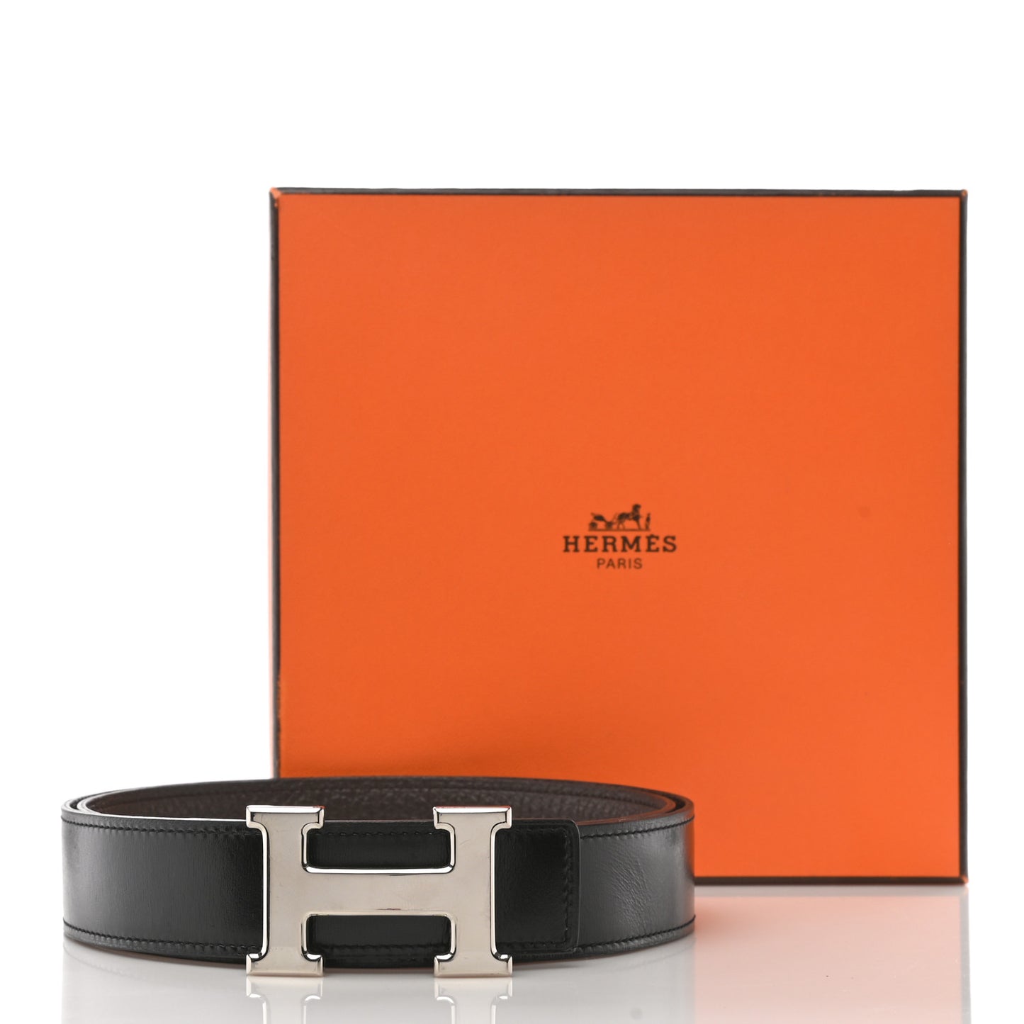Box Togo 32mm H Belt 95 Black Chocolate