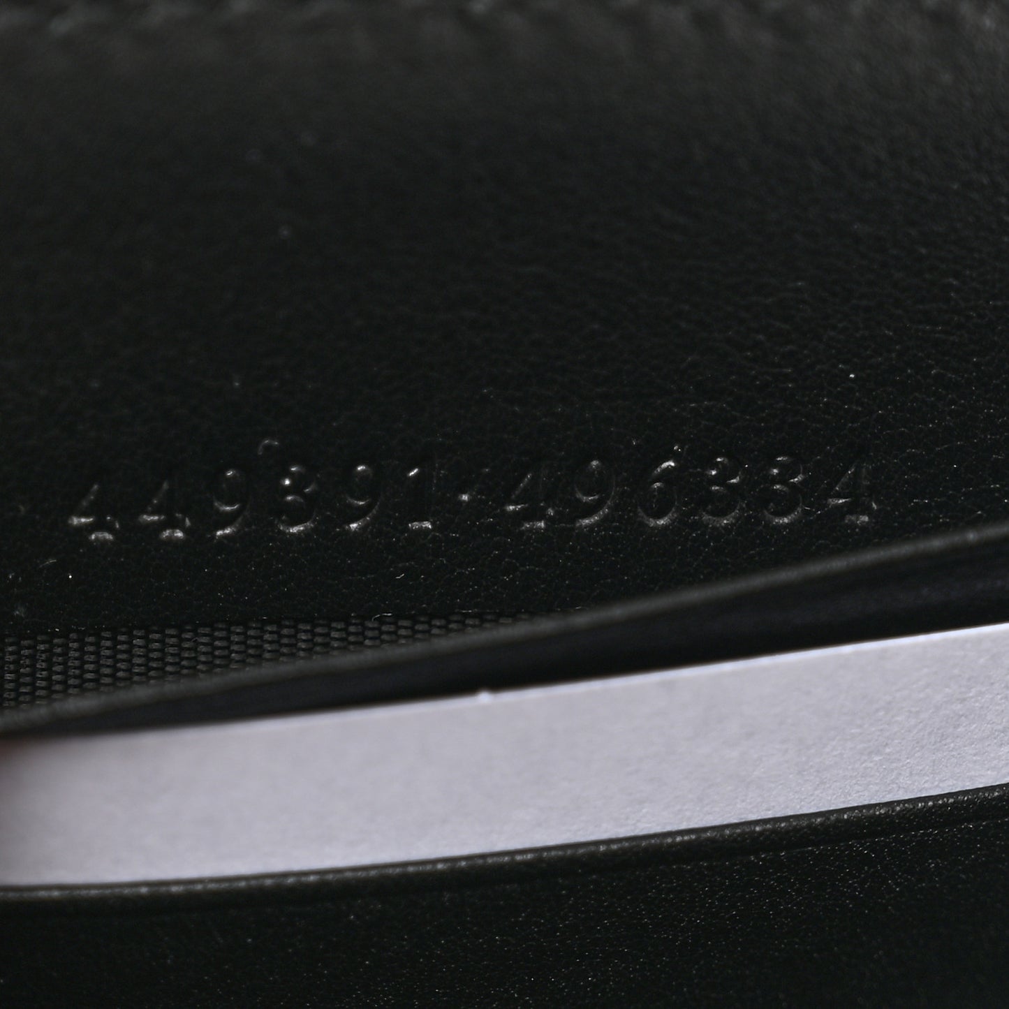 Guccissima Signature Zip Around Organizer Wallet Black