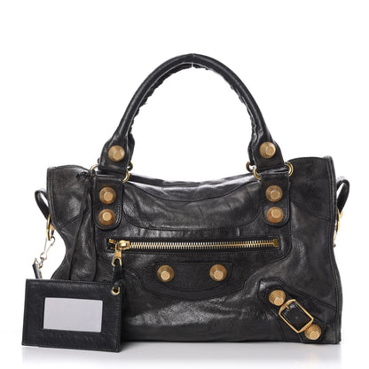 Balenciaga Agneau Giant 21 Gold Hardware City Black 1 of 6