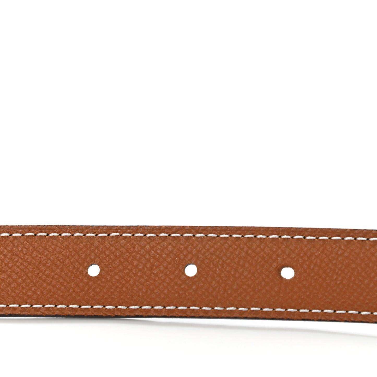 Swift Epsom 24mm Belt Strap 85 Black Gold