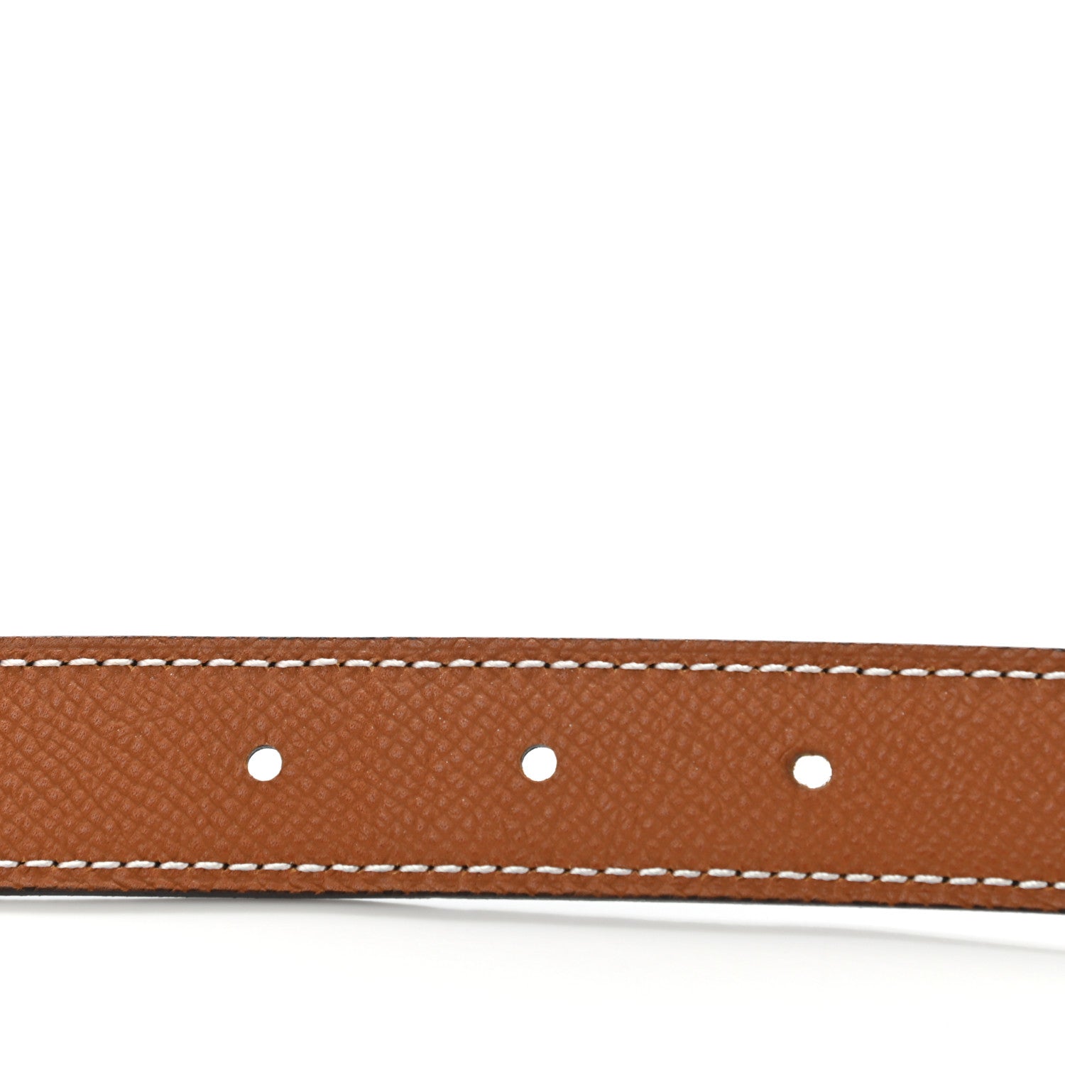 Hermes Swift Epsom 24mm Belt Strap 85 Black Gold 3 of 7
