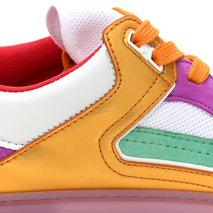 Christian Louboutin Calfskin Suede Spike Astroloubi Donna Low Top Sneakers 40.5 Kismet Supernova 9 of 10