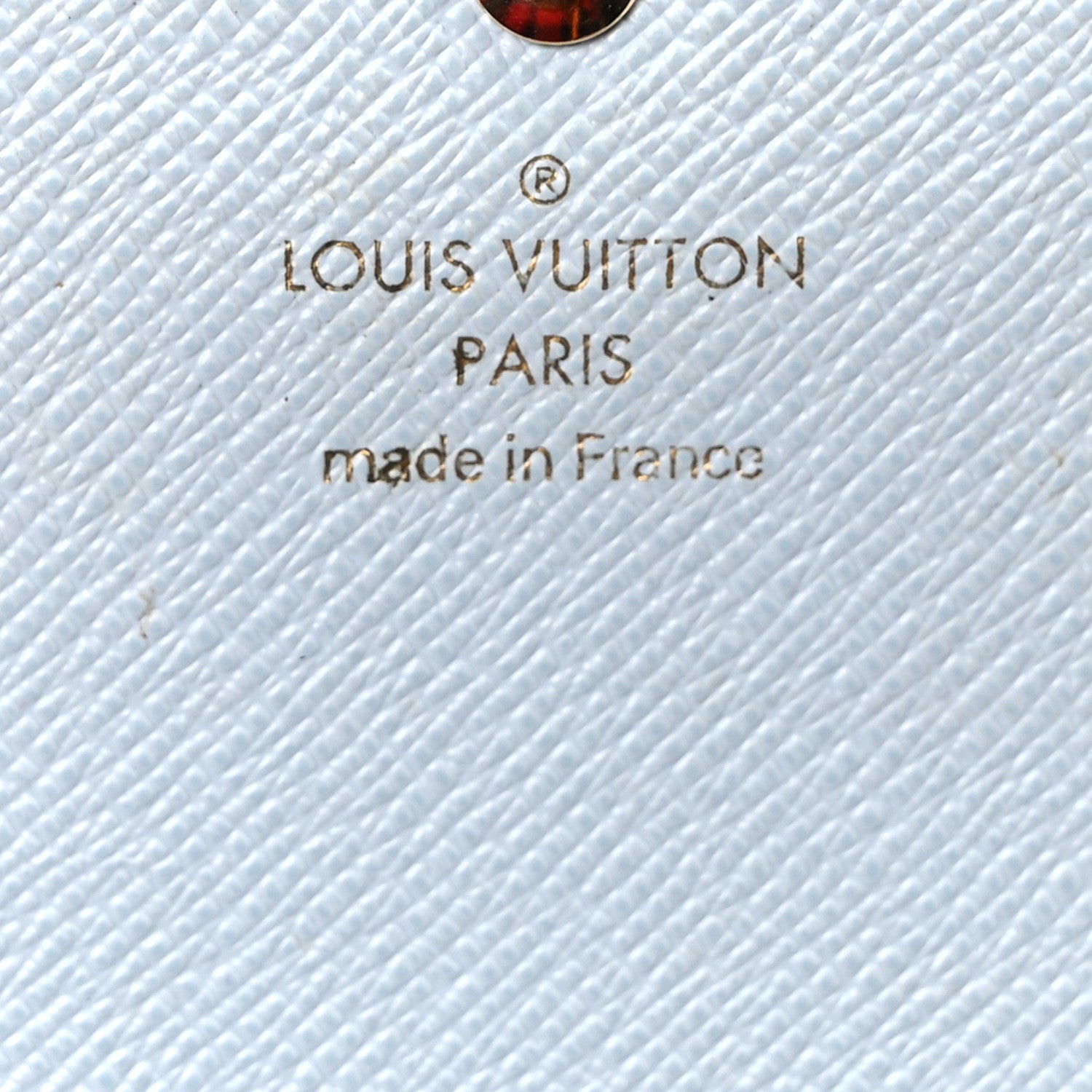 Louis Vuitton Damier Azur Sarah Wallet NM Bleu Olympe 6 of 6