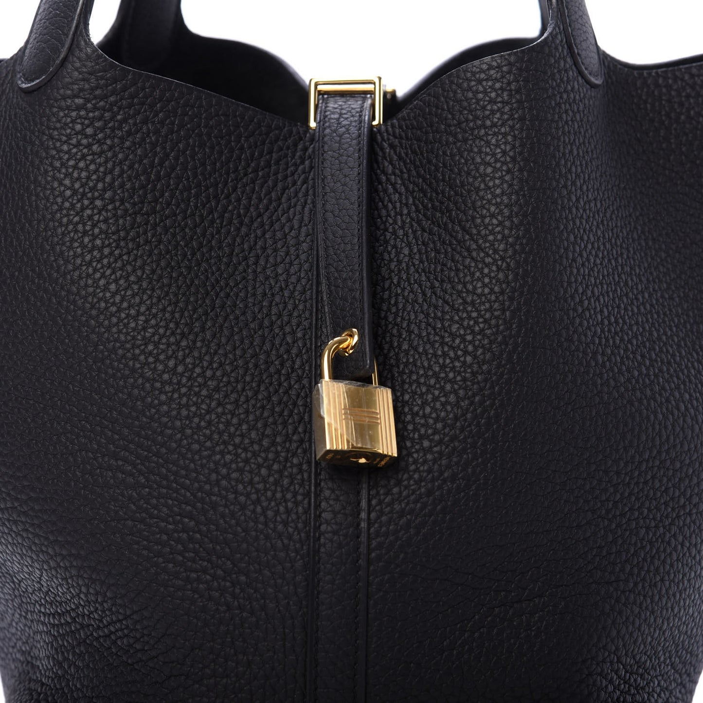 Taurillon Clemence Picotin Lock 22 MM Black