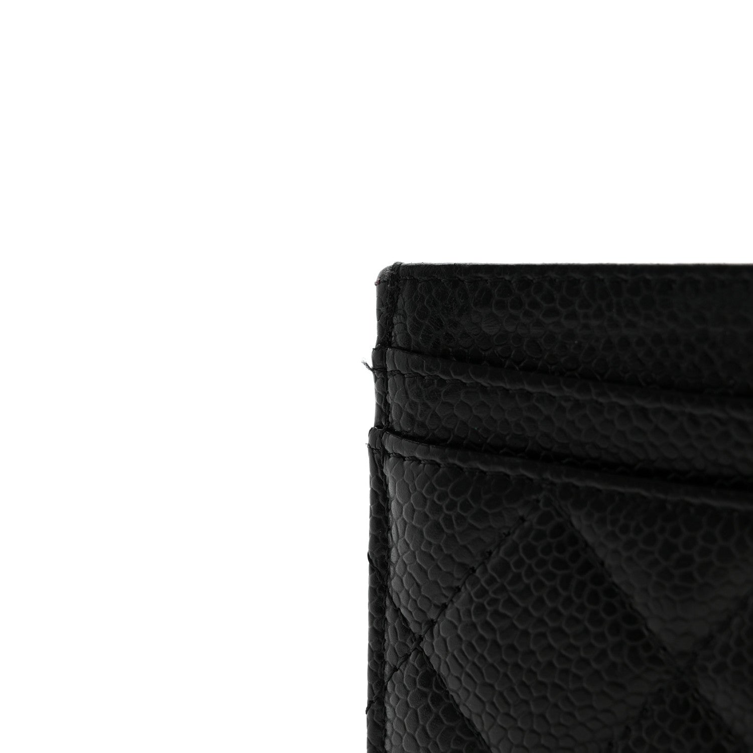 Chanel Caviar Quilted Card Holder Black 6 of 7