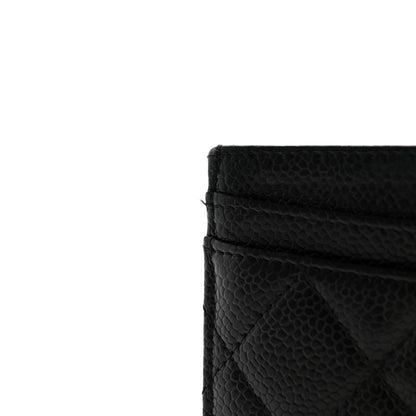 Chanel Caviar Quilted Card Holder Black 6 of 7