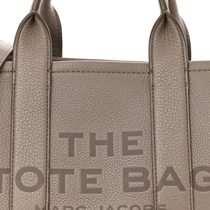 Marc Jacobs Grained Calfskin Small The Tote Bag Cement 9 of 13