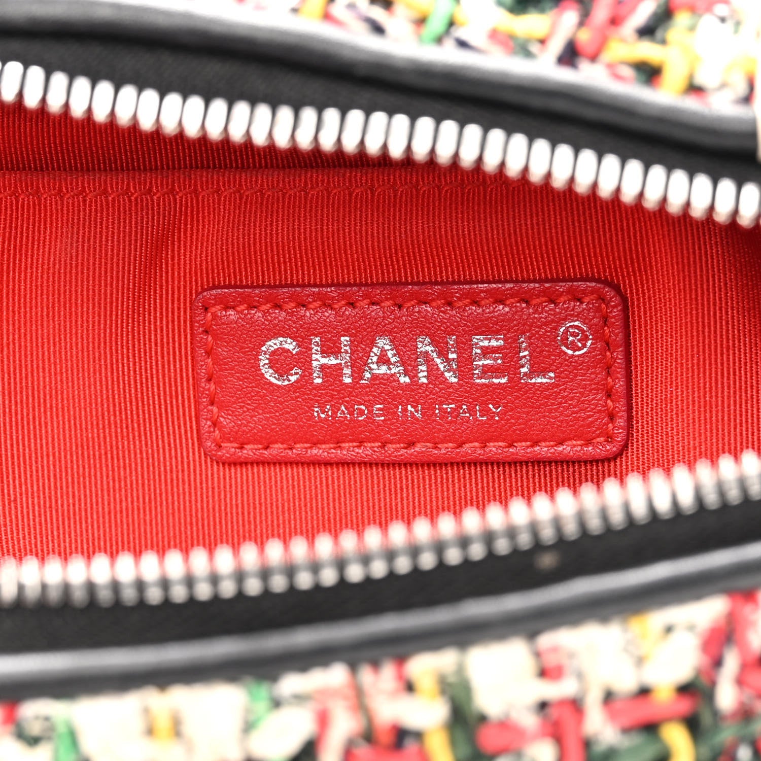 Chanel Tweed Calfskin Street Allure Waist Bag White Multicolor 6 of 13