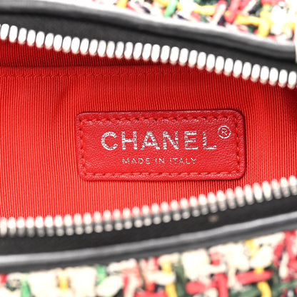 Chanel Tweed Calfskin Street Allure Waist Bag White Multicolor 6 of 13