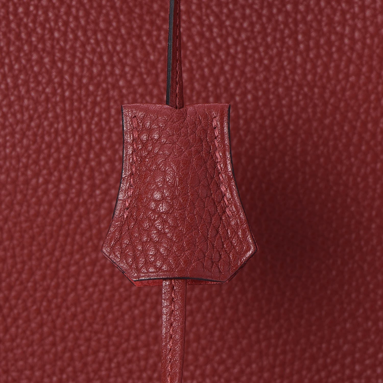 Hermes Togo Horseshoe Bi-Color Birkin 35 Rouge H Bougainvillea 23 of 33