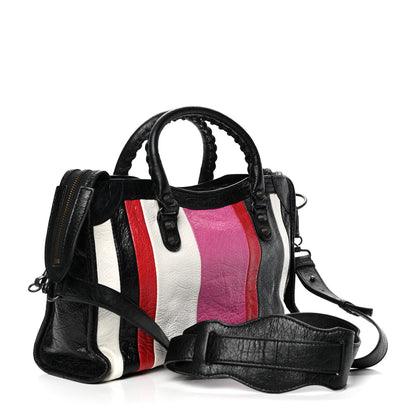 Balenciaga Agneau Arena Multicolore Classic Hardware S City Rose Gris White Black Rouge 2 of 4