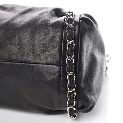 Chanel Lambskin Large Sharpei Shoulder Bag Black 6 of 9