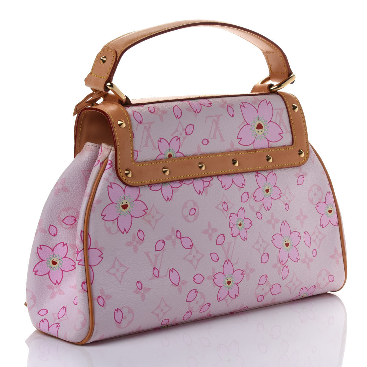 Louis Vuitton Monogram Cherry Blossom Sac Retro Pink 2 of 4