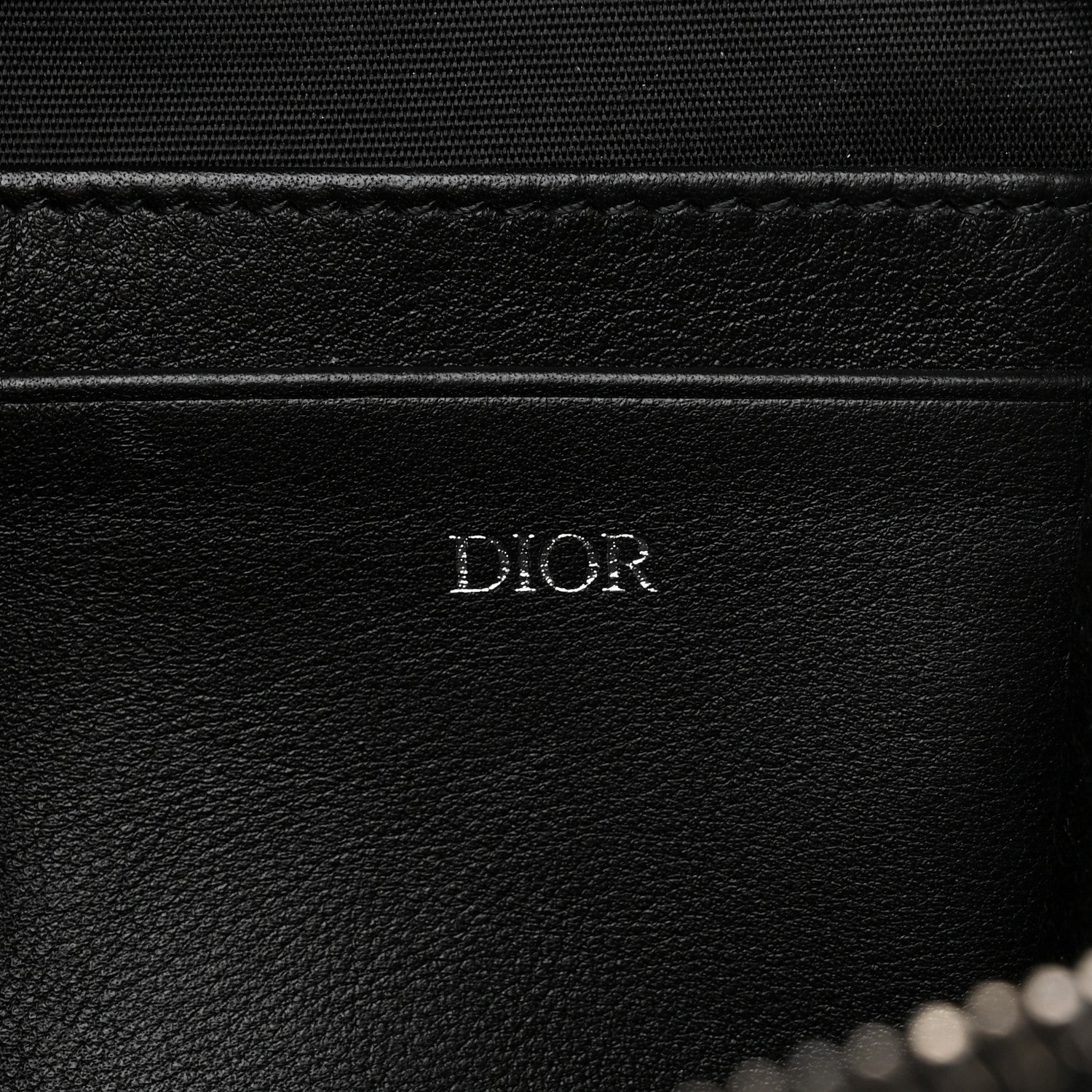 Christian Dior Oblique Pouch Navy Blue 7 of 11