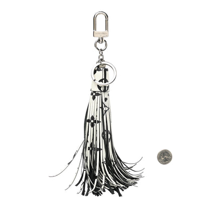 Louis Vuitton Monogram Tassel Bag Charm White 2 of 4