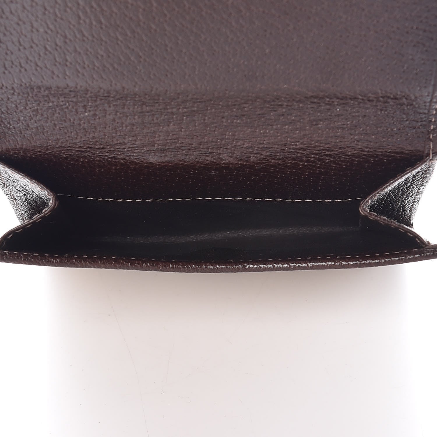 Gucci Monogram Abbey Compact Wallet Dark Brown 6 of 18