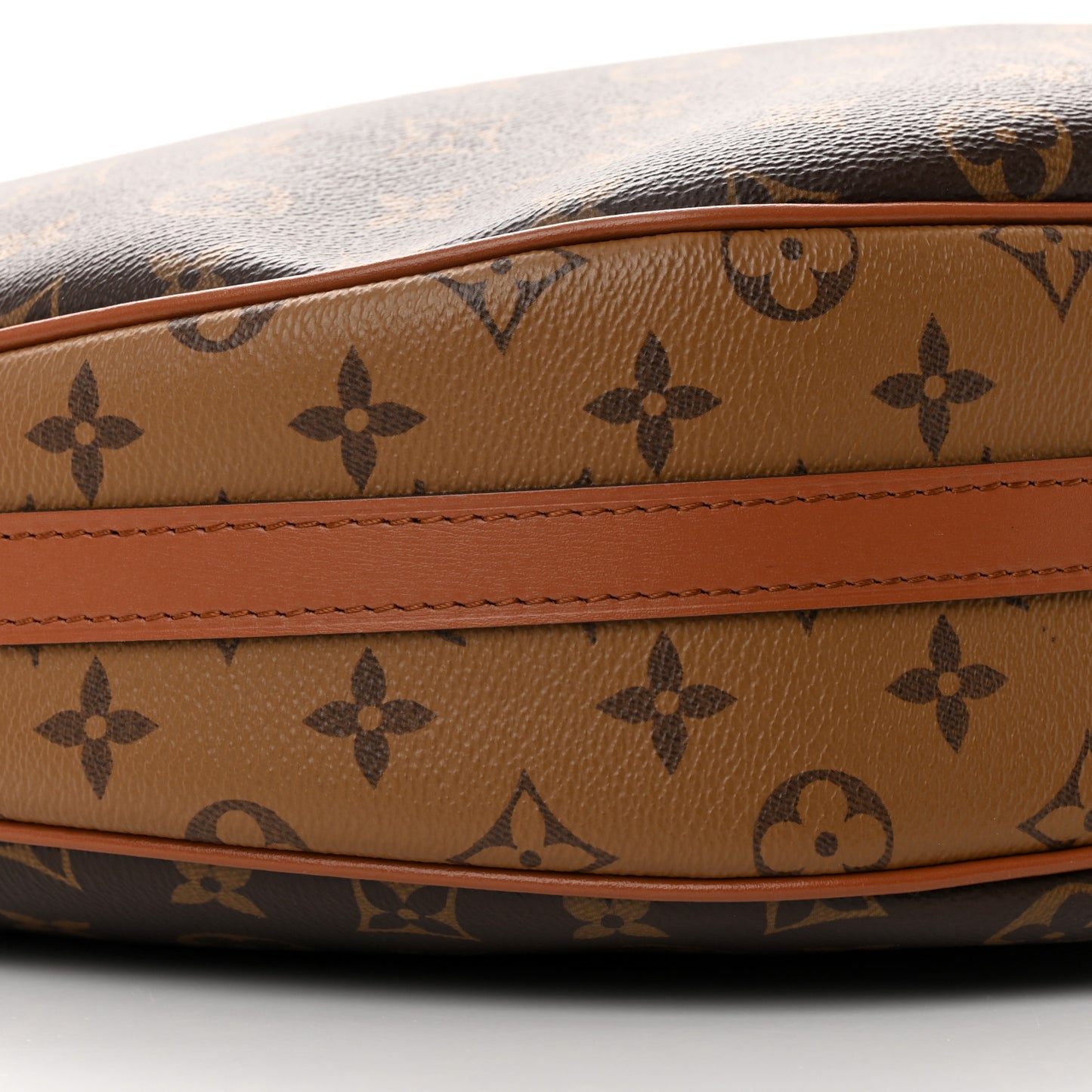 Reverse Monogram Loop Hobo