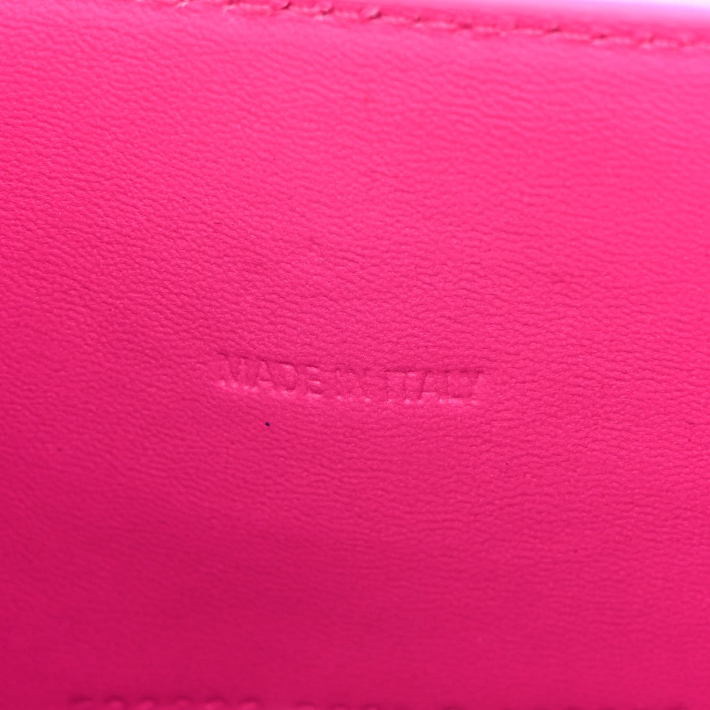 Shiny Calfskin Crocodile Embossed Hourglass Top Handle Bag XS Lipstick Pink