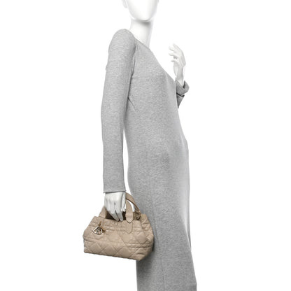 Christian Dior Calfskin Macrocannage Small Toujours Tan 2 of 10