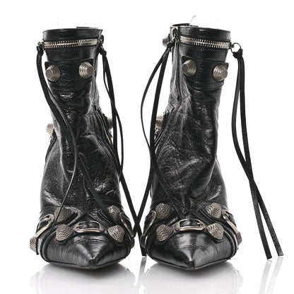 Balenciaga Agneau Arena Cagole 70mm Ankle Boots 37 Black 3 of 8