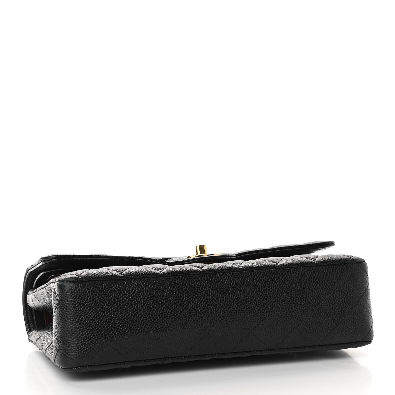 Chanel Caviar Quilted Medium Double Flap Black 4 of 12