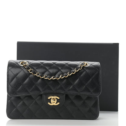 Chanel Caviar Quilted Small Double Flap Black 11 of 11