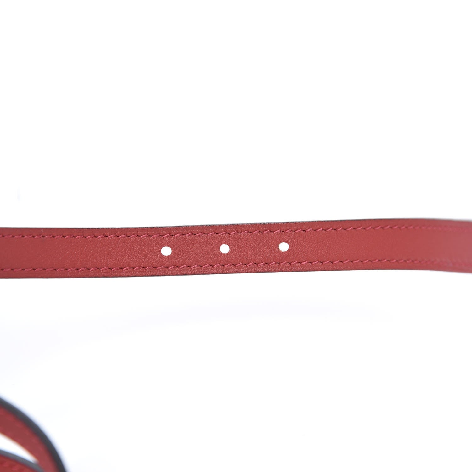 Hermes Swift Epsom 13mm Gamma Belt 90 Rose Jaipur Rouge Vif 5 of 6