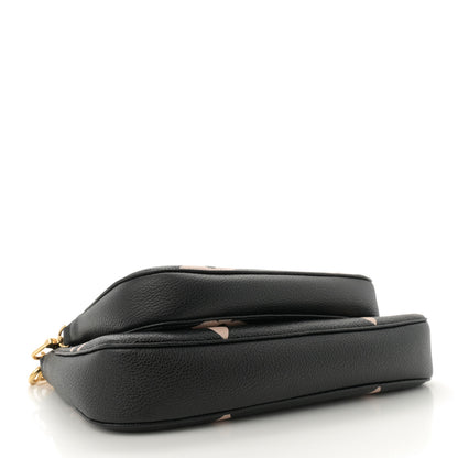 Louis Vuitton Empreinte Monogram Giant Multi Pochette Accessories Black Beige 4 of 10