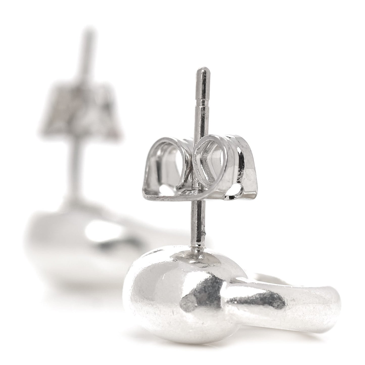 Sterling Silver 11mm Elsa Peretti Eternal Circle Earrings
