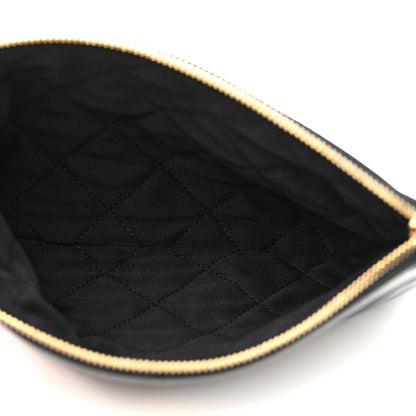 Chanel Shiny Calfskin Chanel 22 Removable Pouch Black 5 of 5