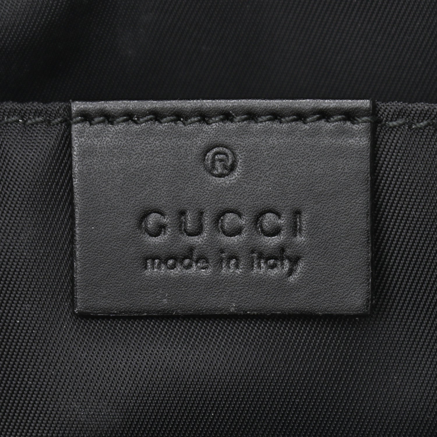Gucci Canvas Web Tiger Embroidered Messenger Bag Black 5 of 10