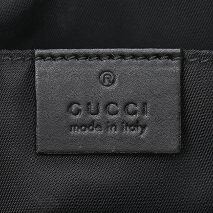 Gucci Canvas Web Tiger Embroidered Messenger Bag Black 5 of 10