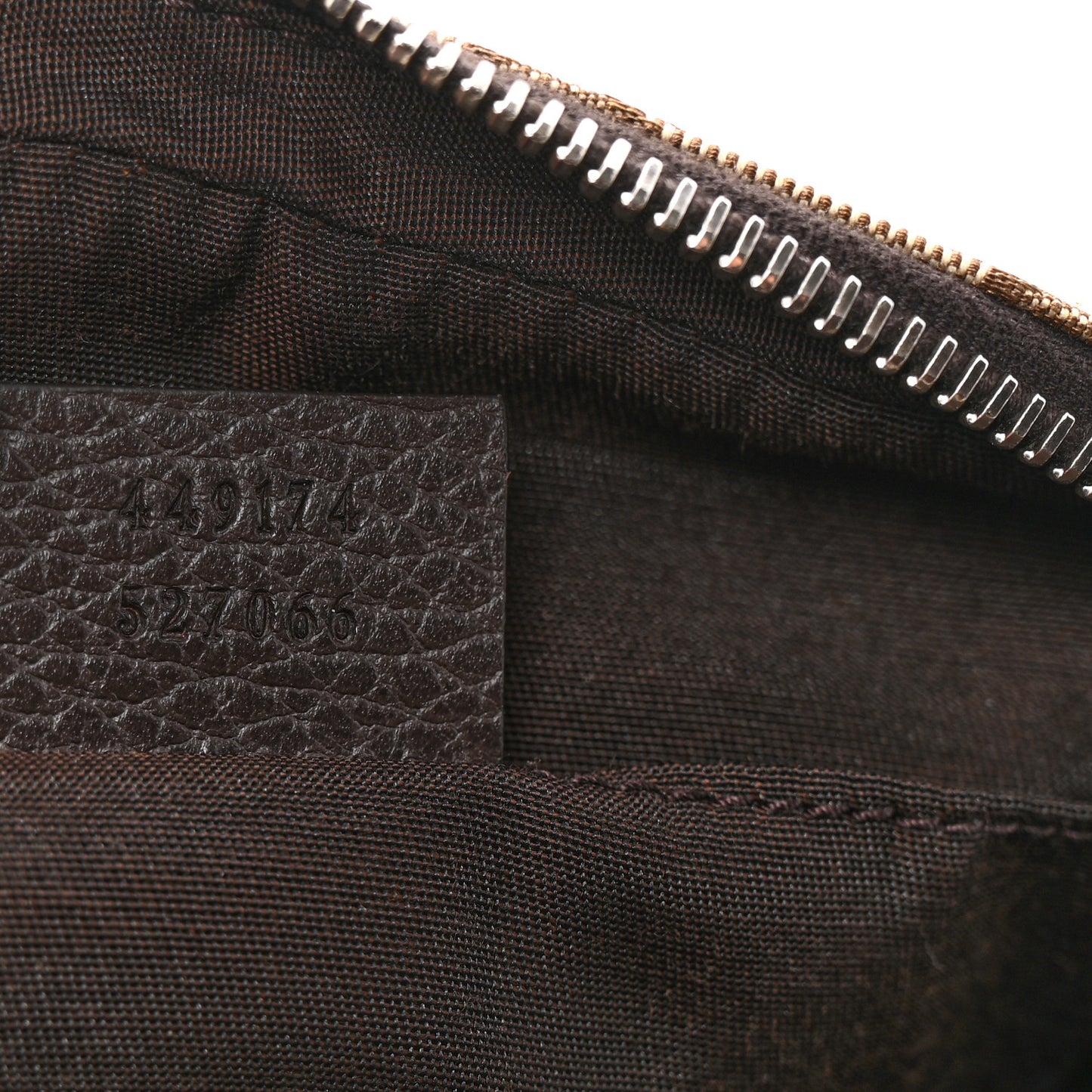 Monogram Belt Bag Dark Brown