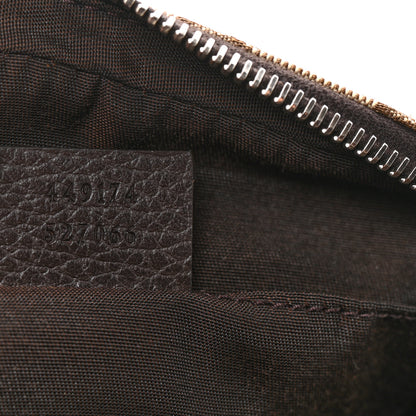 Gucci Monogram Belt Bag Dark Brown 13 of 23