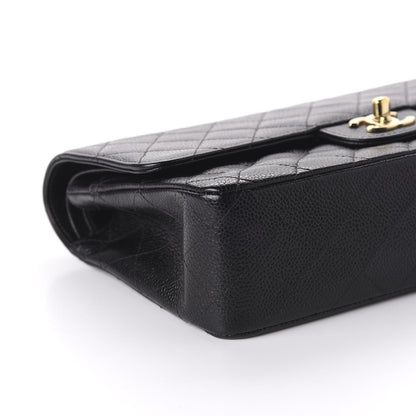 Chanel Caviar Quilted Medium Double Flap Black 6 of 11
