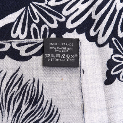 Hermes Cashmere Silk The Three Graces Shawl 140 Gris Chine Caban 6 of 8