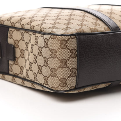 Gucci Monogram Briefcase Dark Brown 10 of 11