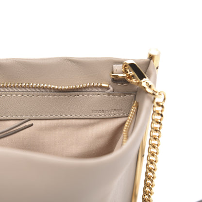 Chloe Calfskin Mini Roy Chain Pouch Pearl Beige 7 of 9