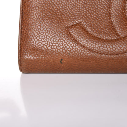 Chanel Caviar Timeless CC French Wallet Brown 15 of 17