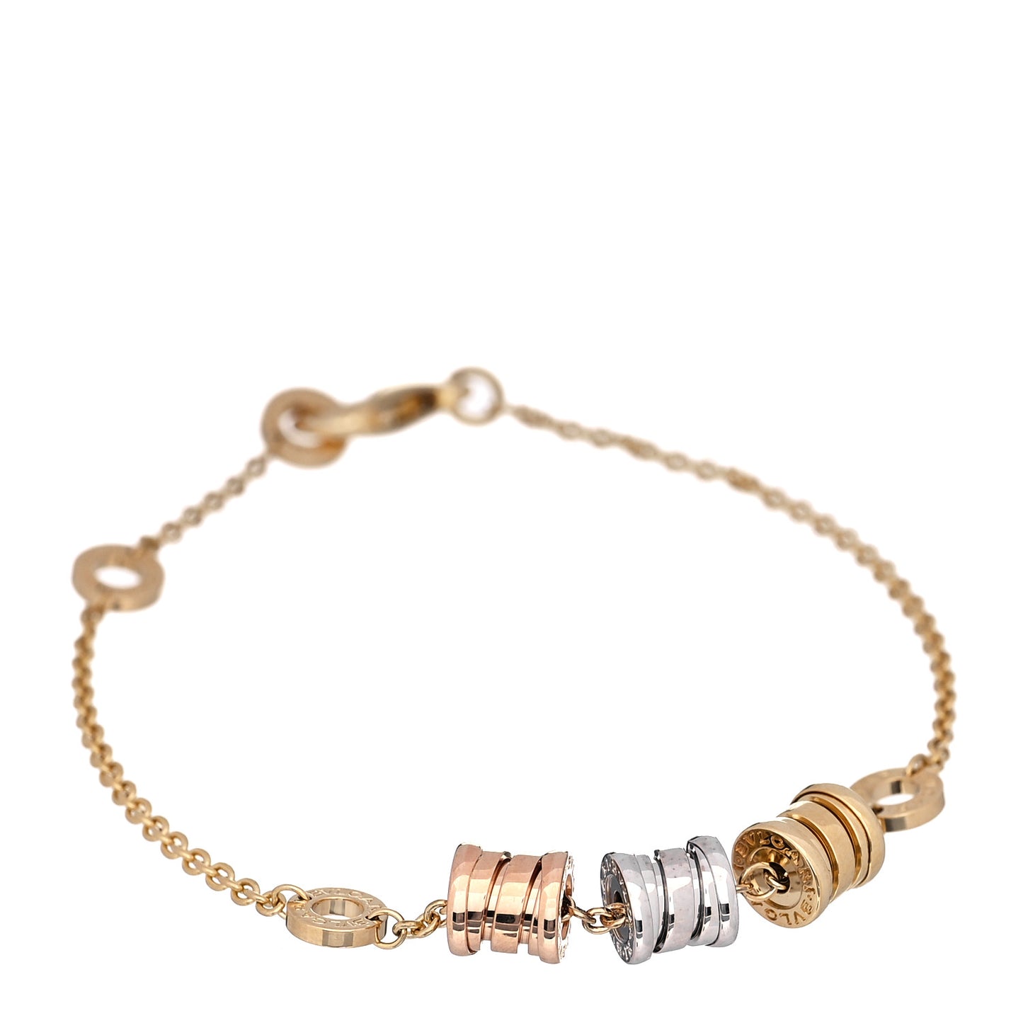 18K Yellow Rose White Gold B.Zero1 Bracelet