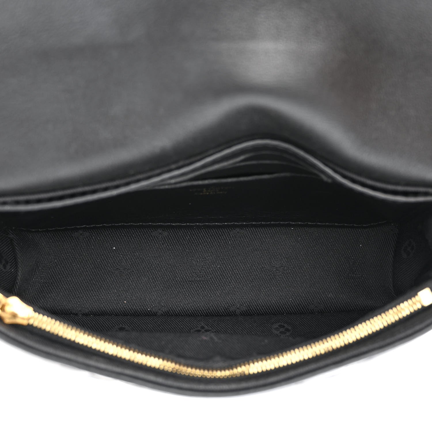 Louis Vuitton Calfskin Bubblegram Wallet On Strap Black 5 of 10