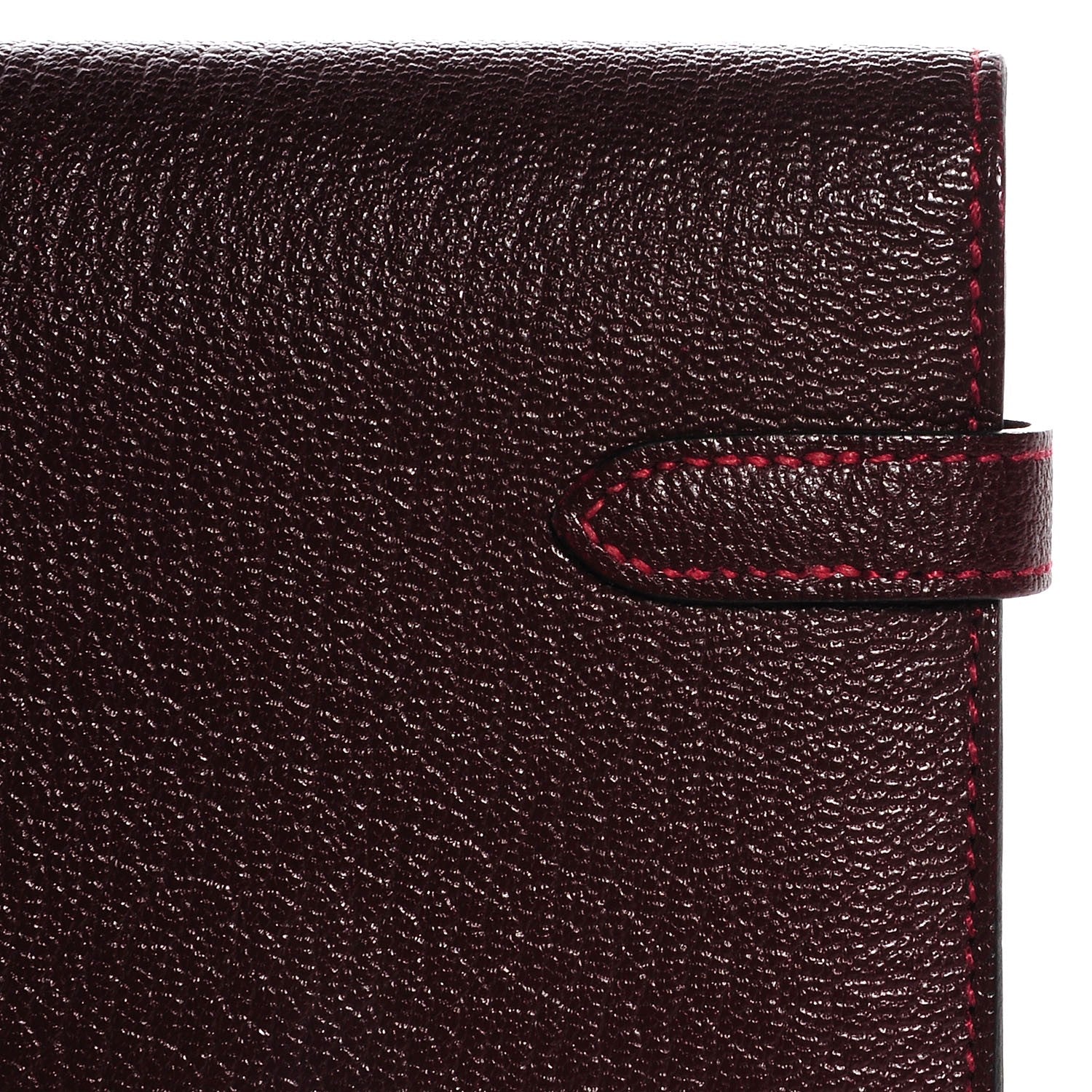 Hermes Chèvre Mysore Kelly Longue Wallet Prune 7 of 15