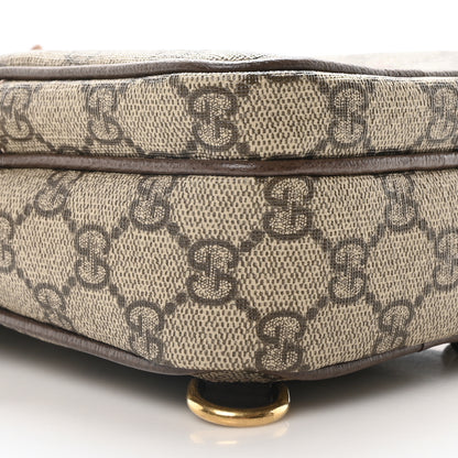 Gucci GG Supreme Monogram Web Mini Ophidia Messenger Brown 9 of 10