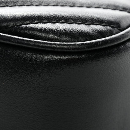 Gucci Calfskin Matelasse Small GG Marmont Chain Shoulder Bag Black 13 of 14