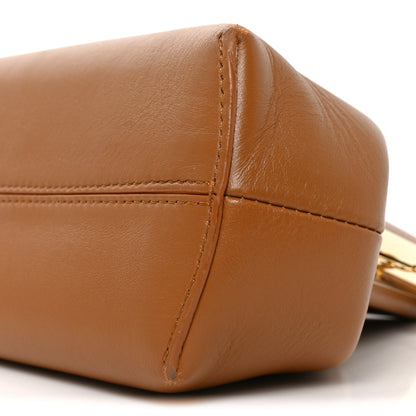 Fendi Shiny Nappa Small Fendi First Caramello 10 of 11