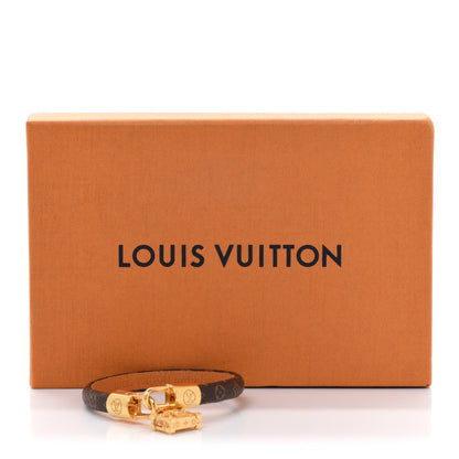 Louis Vuitton Monogram Petit Malle Charm Bracelet 17 7 of 7